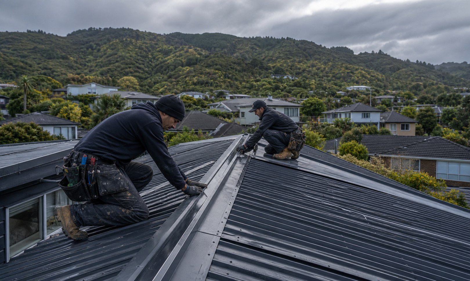 Northshore roof repairs tidy roofing handover